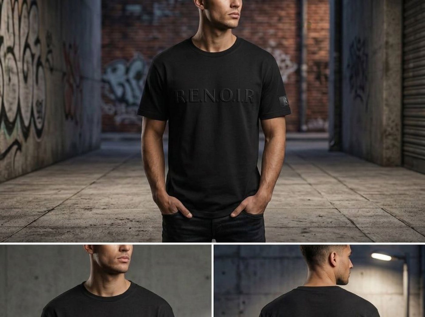 R.E.N.O.I.R. Legacy T-shirt — tonal colorway